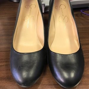 Jessica Simpson wedge pump